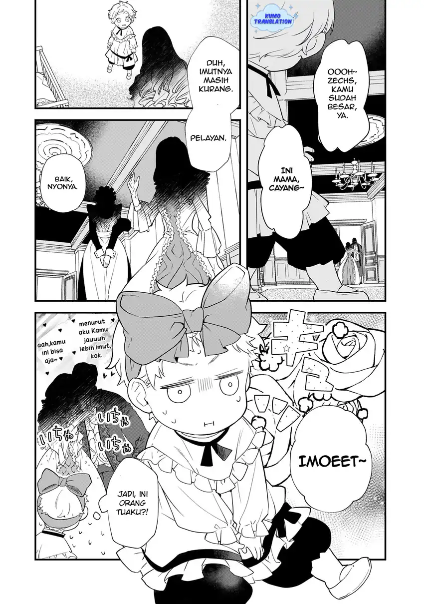 Shinu Unmei ni Aru Akuyaku Reijou no Ani ni Tensei Shita node, Imouto wo Sodatete Mirai wo Kaetai to Omoimasu Chapter 1 Gambar 23