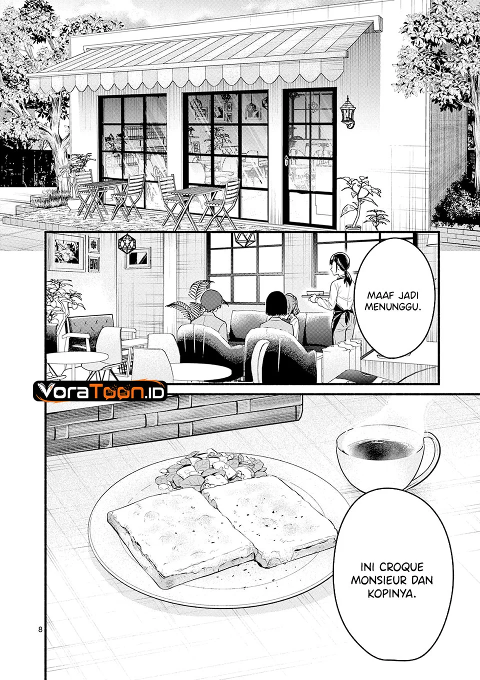 Shiotaiou no Sato-san ga Ore ni dake Amai Chapter 90 Gambar 9