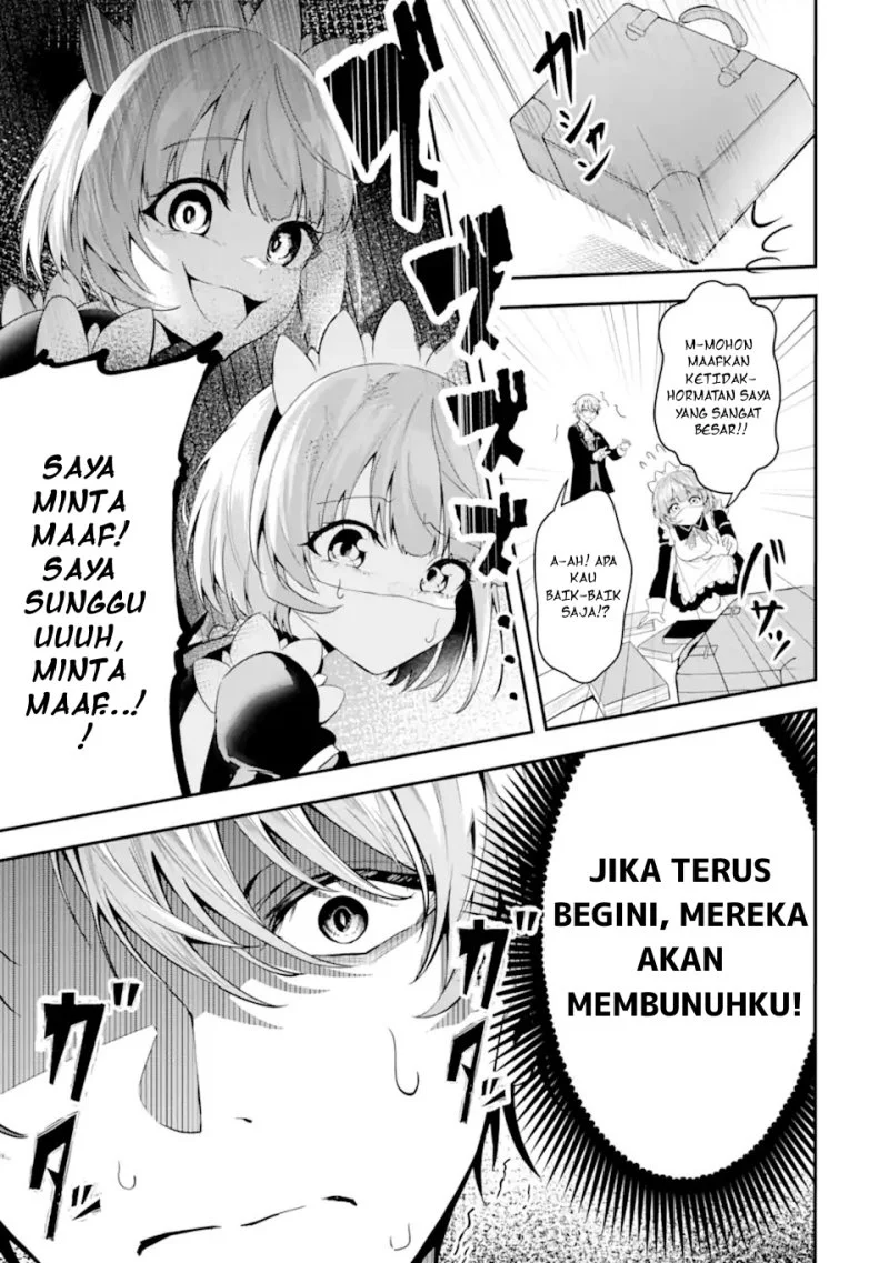 Shokei Flag No Akuyaku Kizoku Ni Tensei Shitaga, Shinitakunainode Yami Maho Wo Kiwamete Heroine Tachi Wo Sukuimasu Byojakuna Heroine Wo Care Shitara Naze Ka Ore Ga Dekiai Sareta Ken Chapter 1.1 Gambar 14
