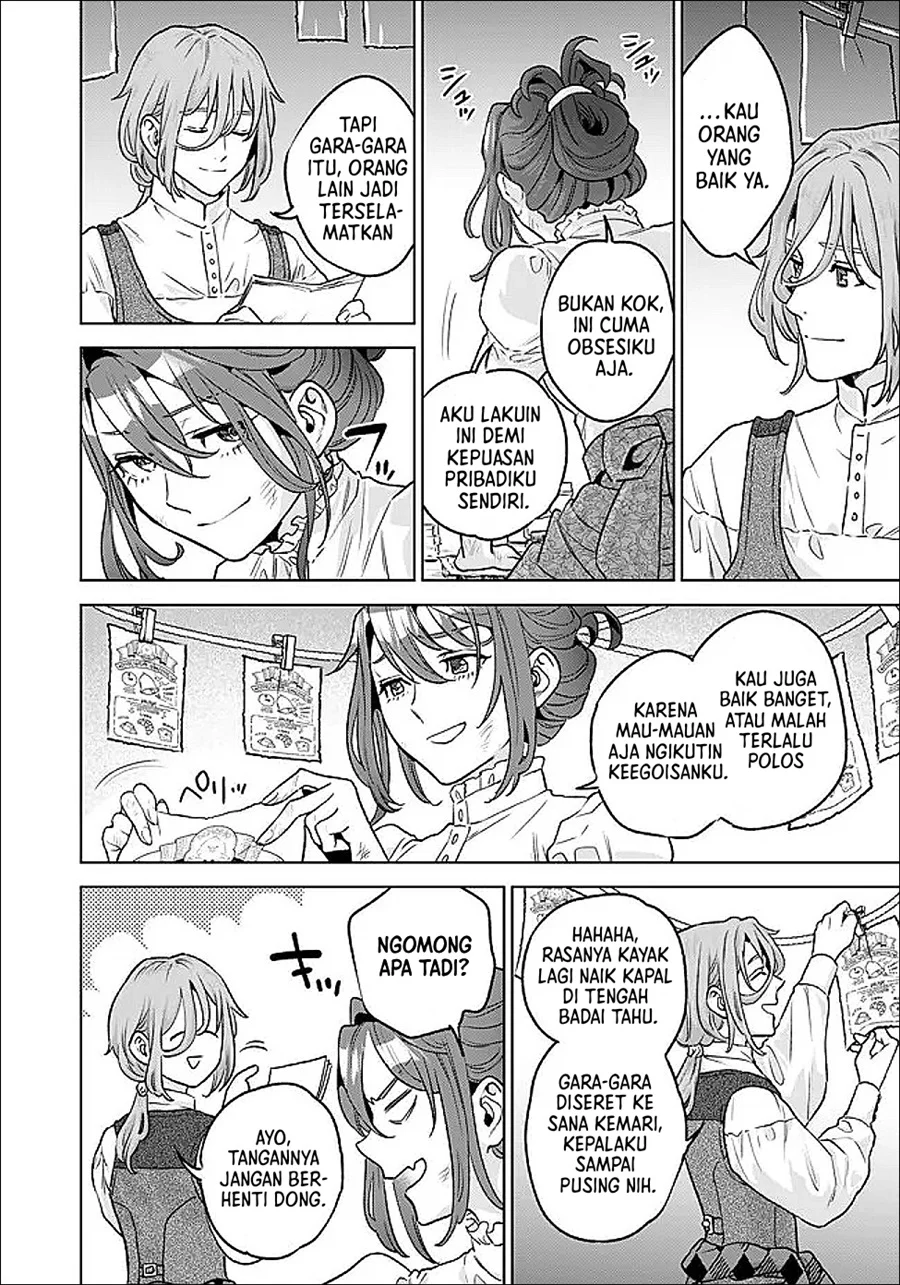 Shounin Reijou Agnes Henkyou ni Tsuihou Sareta Akuyaku Reijou wa Shousai o Hakki Shi Nariagaru Chapter 4.3 Gambar 9
