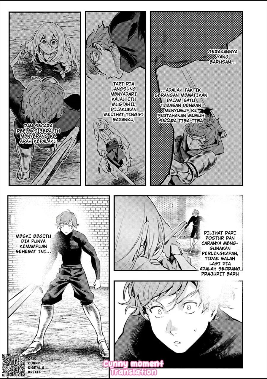Shura Youjo no Eiyuutan ~Hanpa-sha to Iwa Reta Youhei, Youjo ni Tensei Shite Nariagaru~ Chapter 2 Gambar 15
