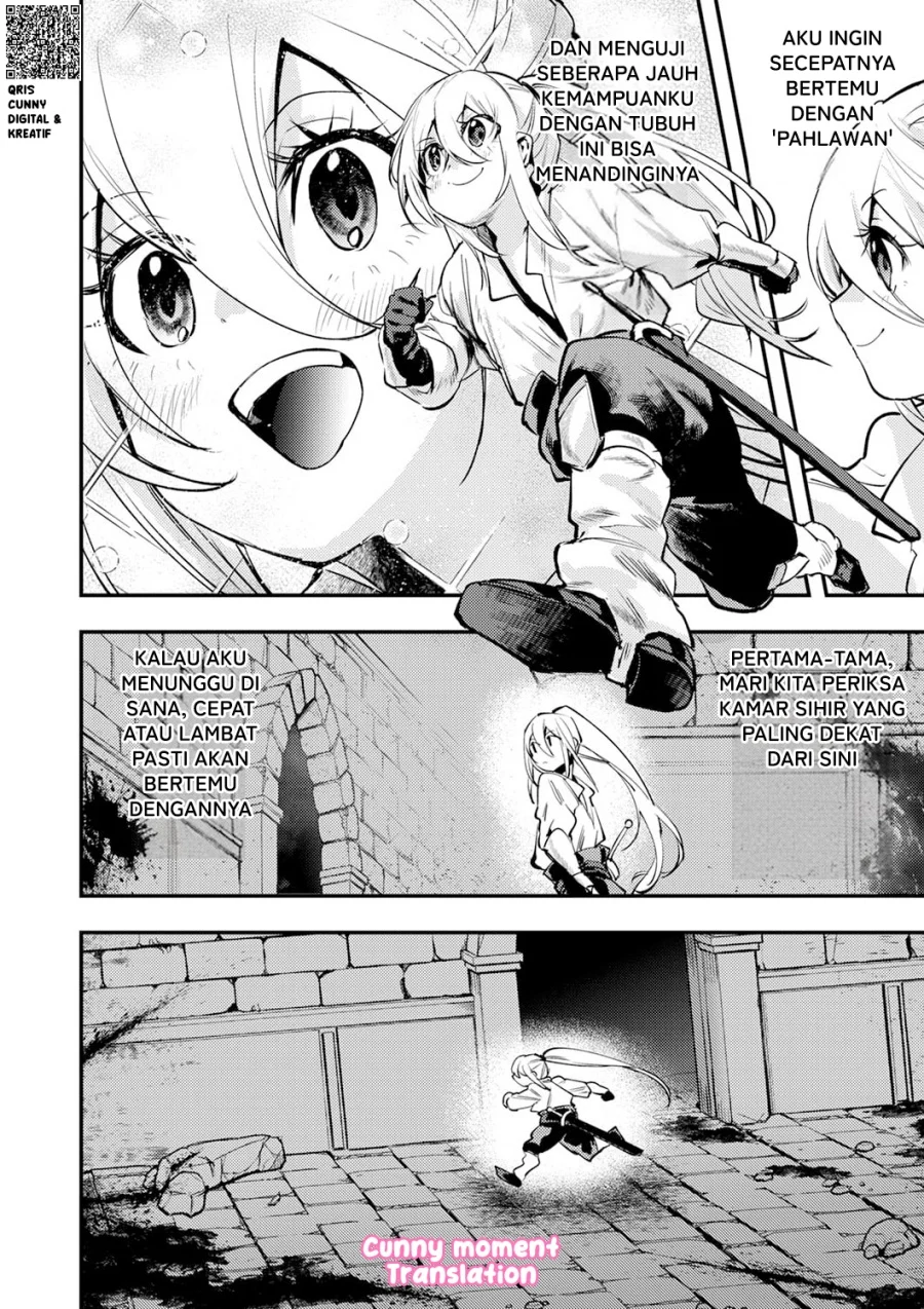 Shura Youjo no Eiyuutan ~Hanpa-sha to Iwa Reta Youhei, Youjo ni Tensei Shite Nariagaru~ Chapter 4 Gambar 14