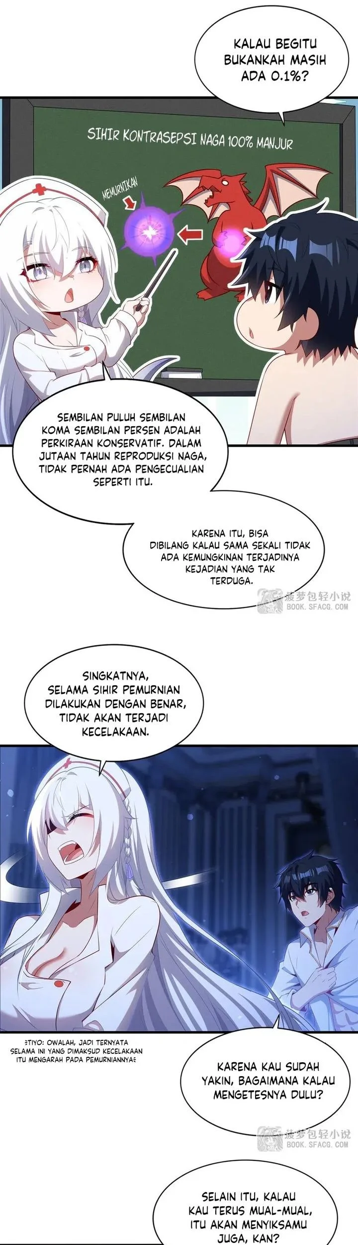 Shut Up, Evil Dragon, I Don’t Want to Raise a Child With You Anymore Chapter 75 Gambar 14