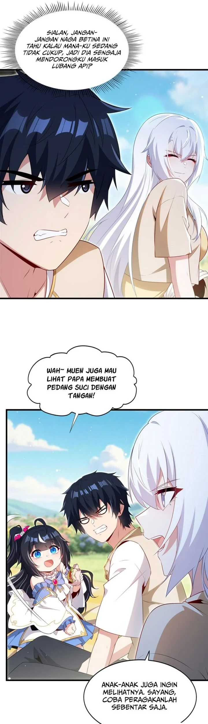 Shut Up, Evil Dragon, I Don’t Want to Raise a Child With You Anymore Chapter 93 Gambar 13