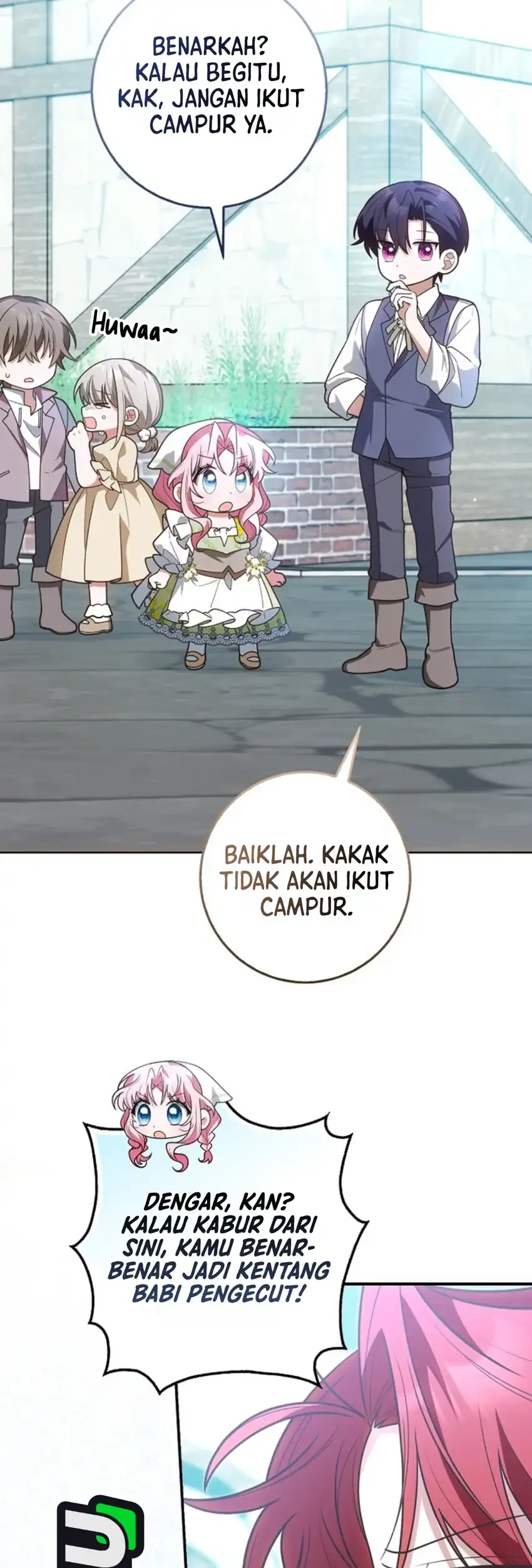 Si Bungsu di Variety Show Pengasuhan Itu Sangat Menggemaskan Chapter 33 Gambar 33