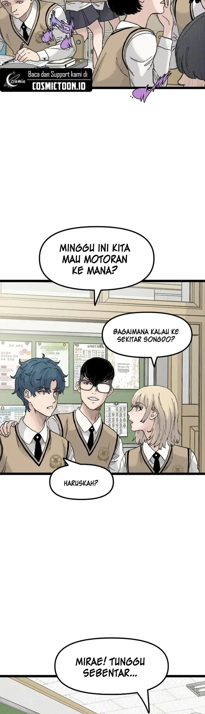 Silent Transfer Student Chapter 50 Gambar 22