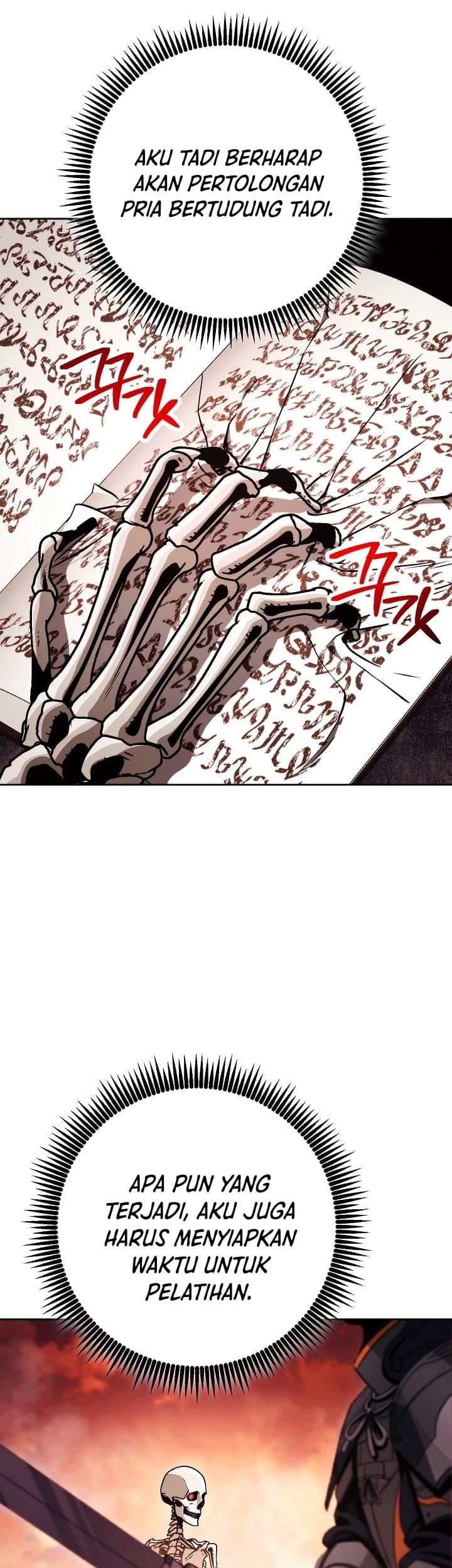 Skeleton Soldier Couldn’t Protect the Dungeon Chapter 218 halaman 25