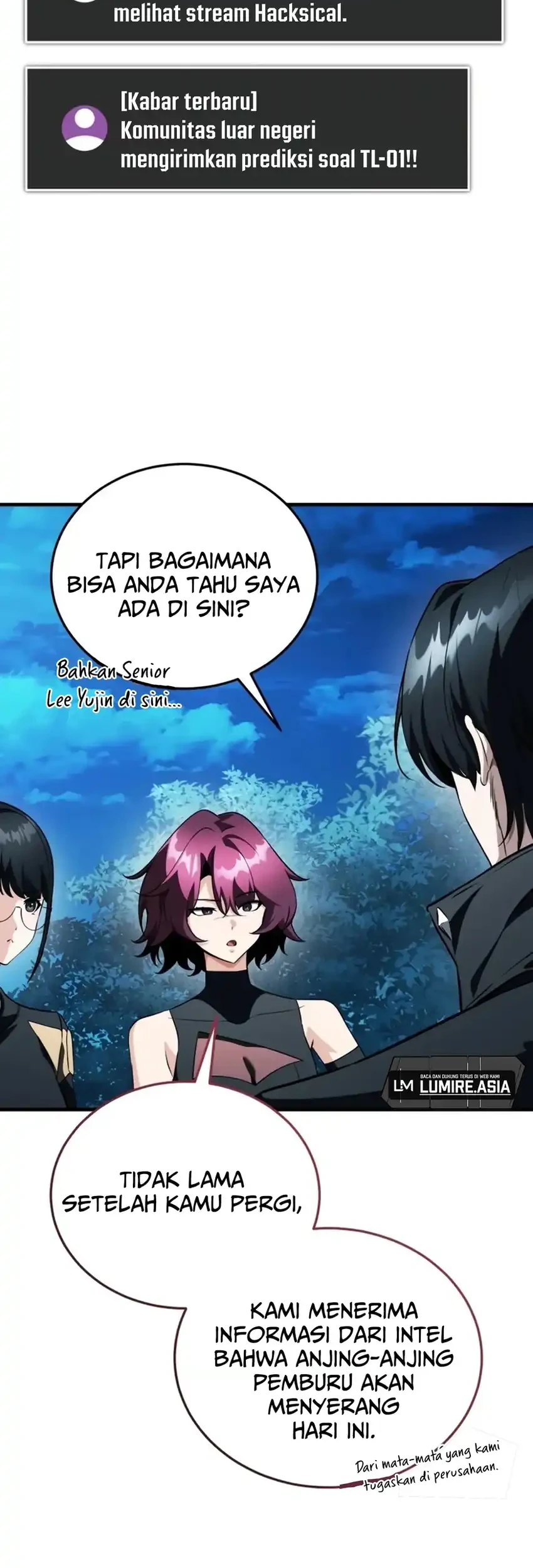 Superhuman Game Broadcast Chapter 21 Gambar 35