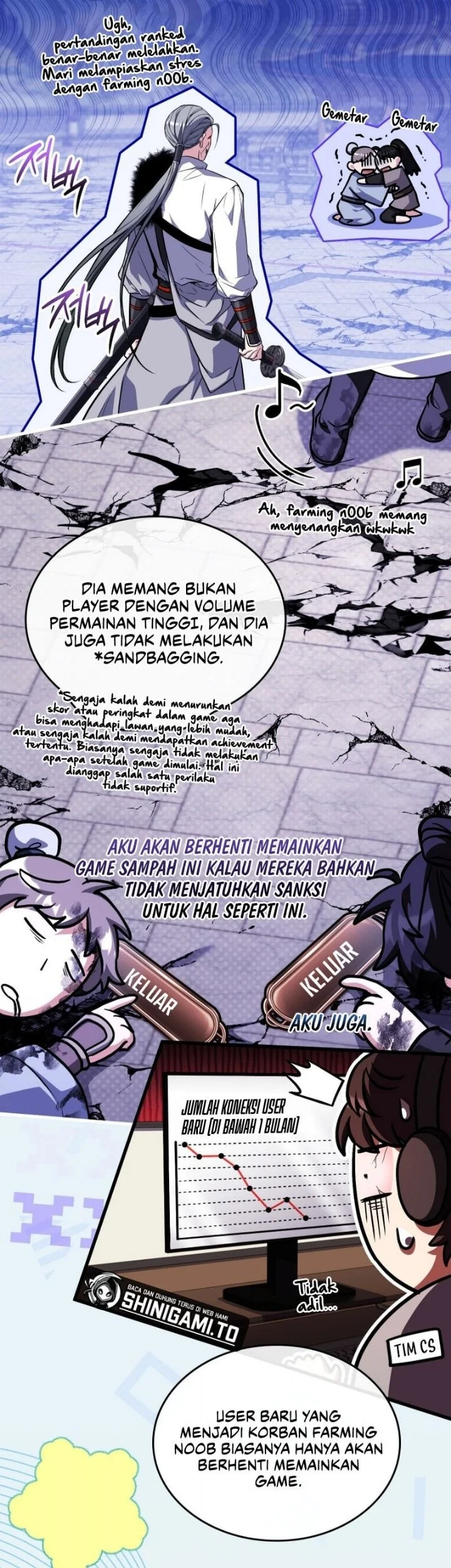Sword God's Livestream Chapter 37 Gambar 36