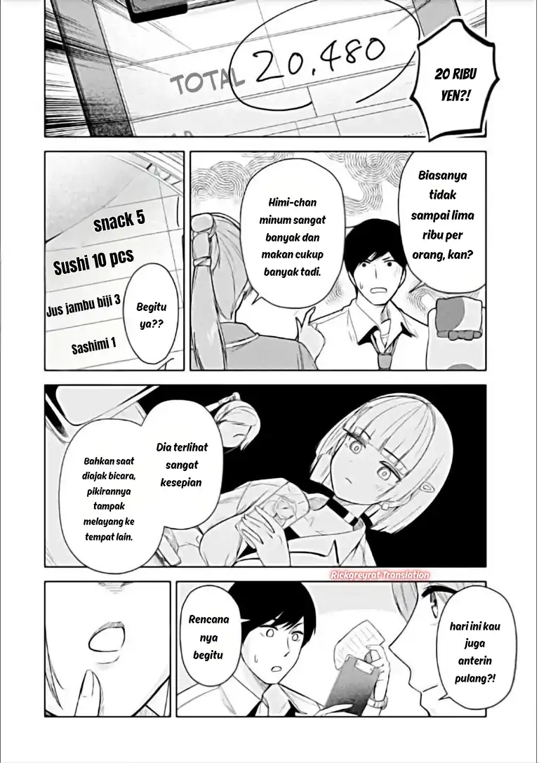 Tachi Nomi Izakaya De Kei Joshidaisei Ga Tonari Ni Kuru Hanashi Chapter 10.2 Gambar 9
