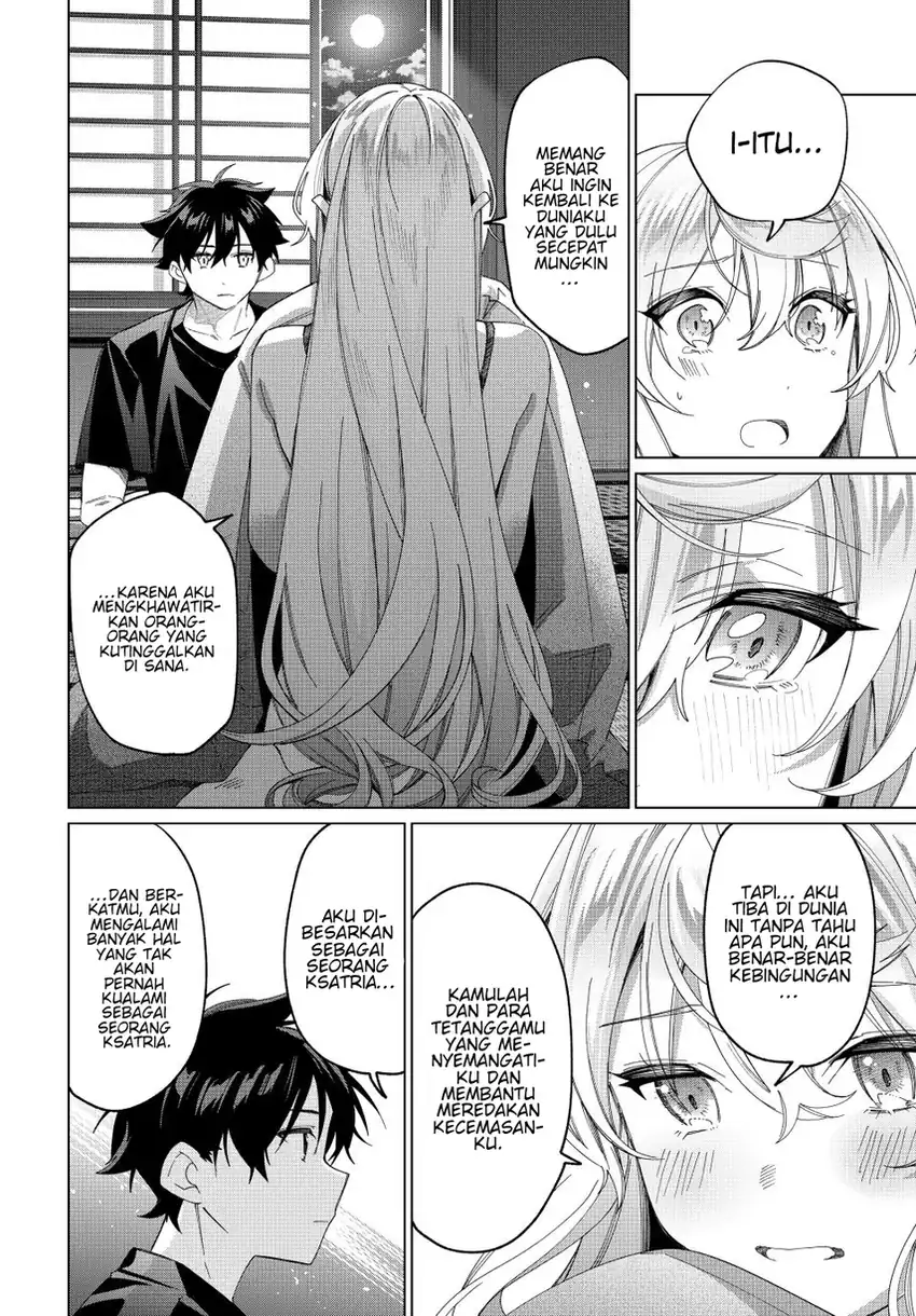 Tanbo de Hirotta Onna Kishi, Inaka de Ore no Yome da to Omowareteiru Chapter 42 Gambar 12