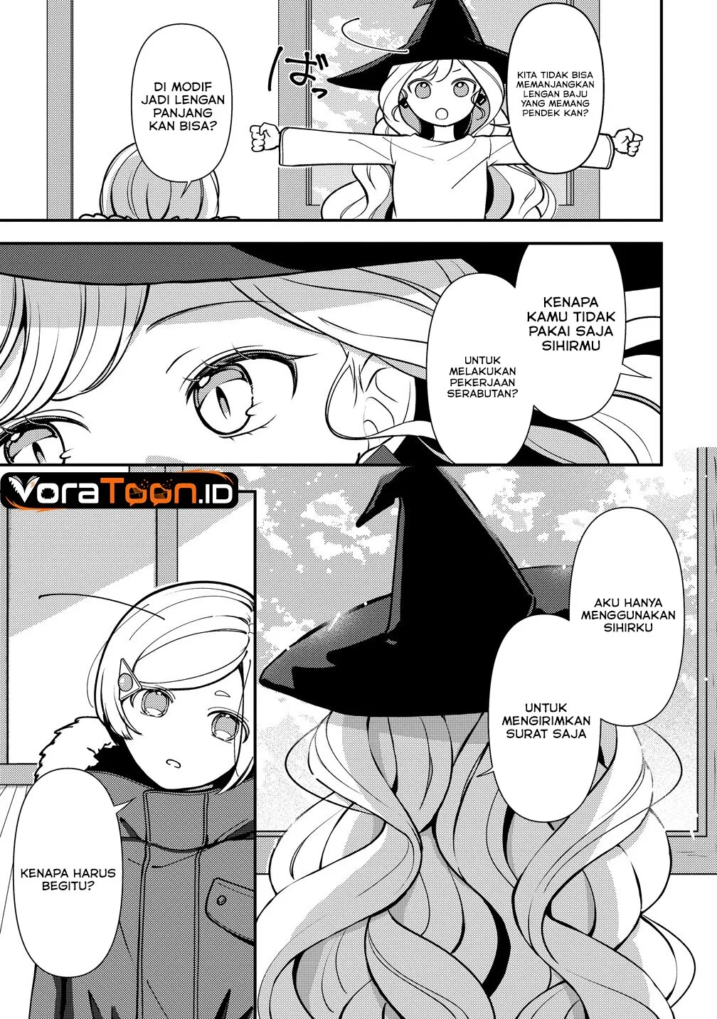 Tegami no Majo no Okuri Tabi Chapter 1 Gambar 13