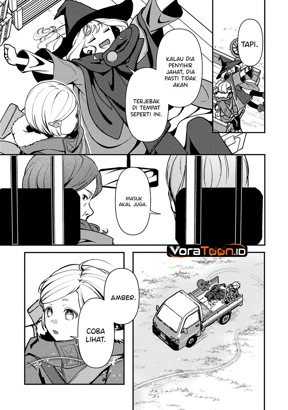 Tegami no Majo no Okuri Tabi Chapter 2 Gambar 16