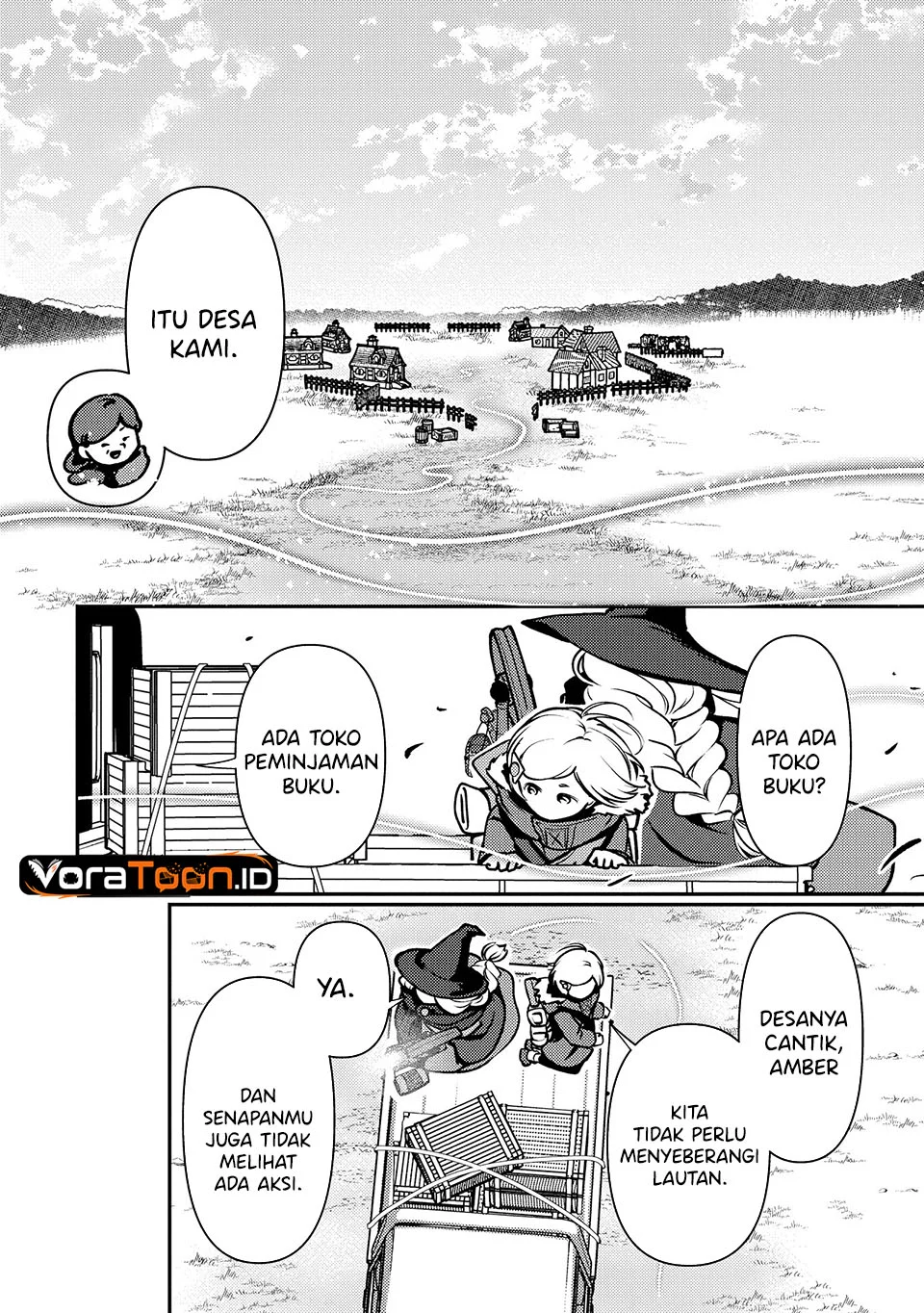 Tegami no Majo no Okuri Tabi Chapter 2 Gambar 17