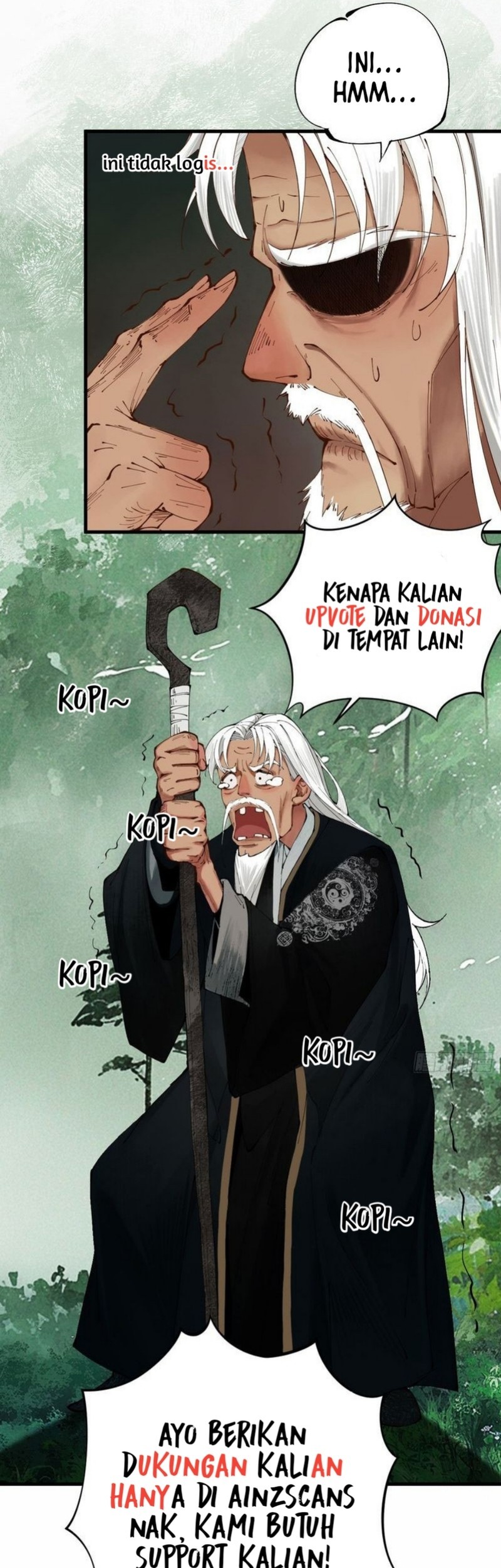 The Divine Path in Eternal Darkness Chapter 27 Gambar 29