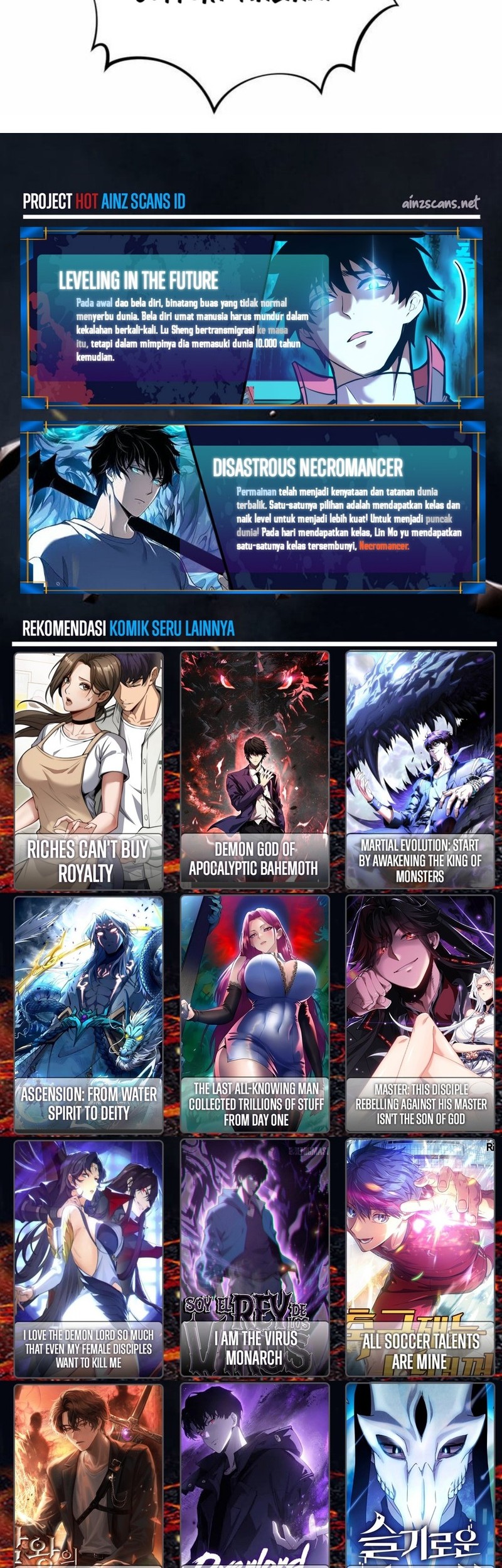 The Divine Path in Eternal Darkness Chapter 27 Gambar 30