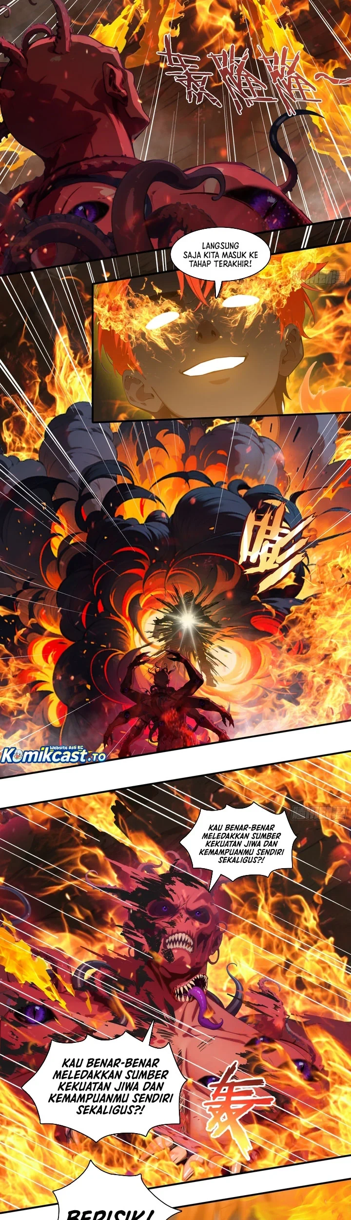 The Evil God Descends, I Own Great Hell Chapter 120 Gambar 12