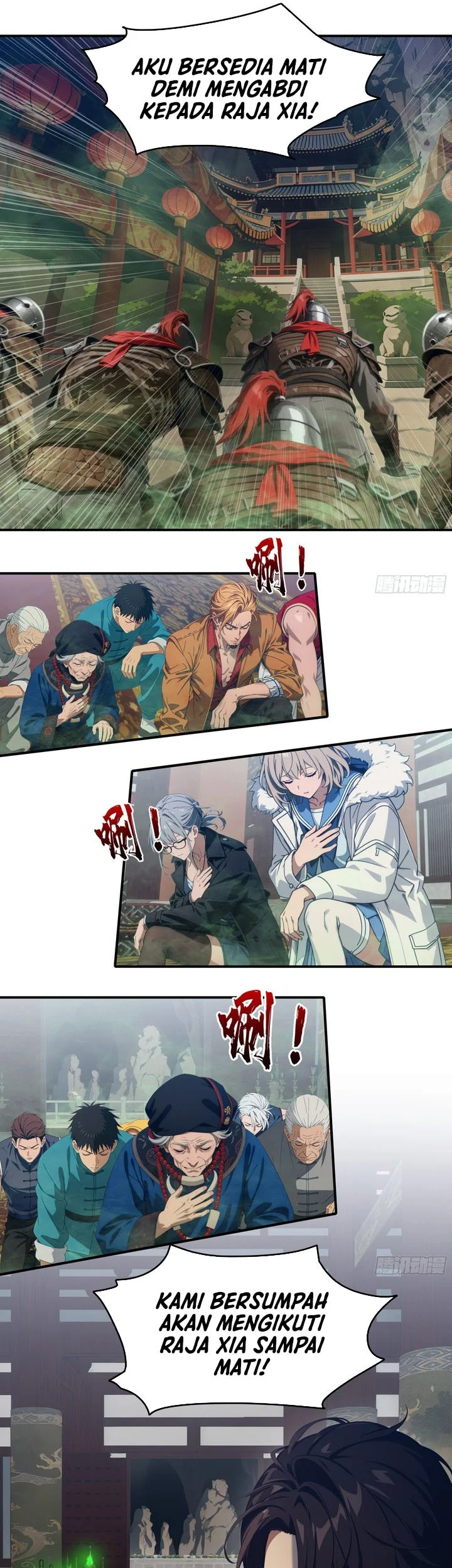 The Evil God Descends, I Own Great Hell Chapter 133 Gambar 9