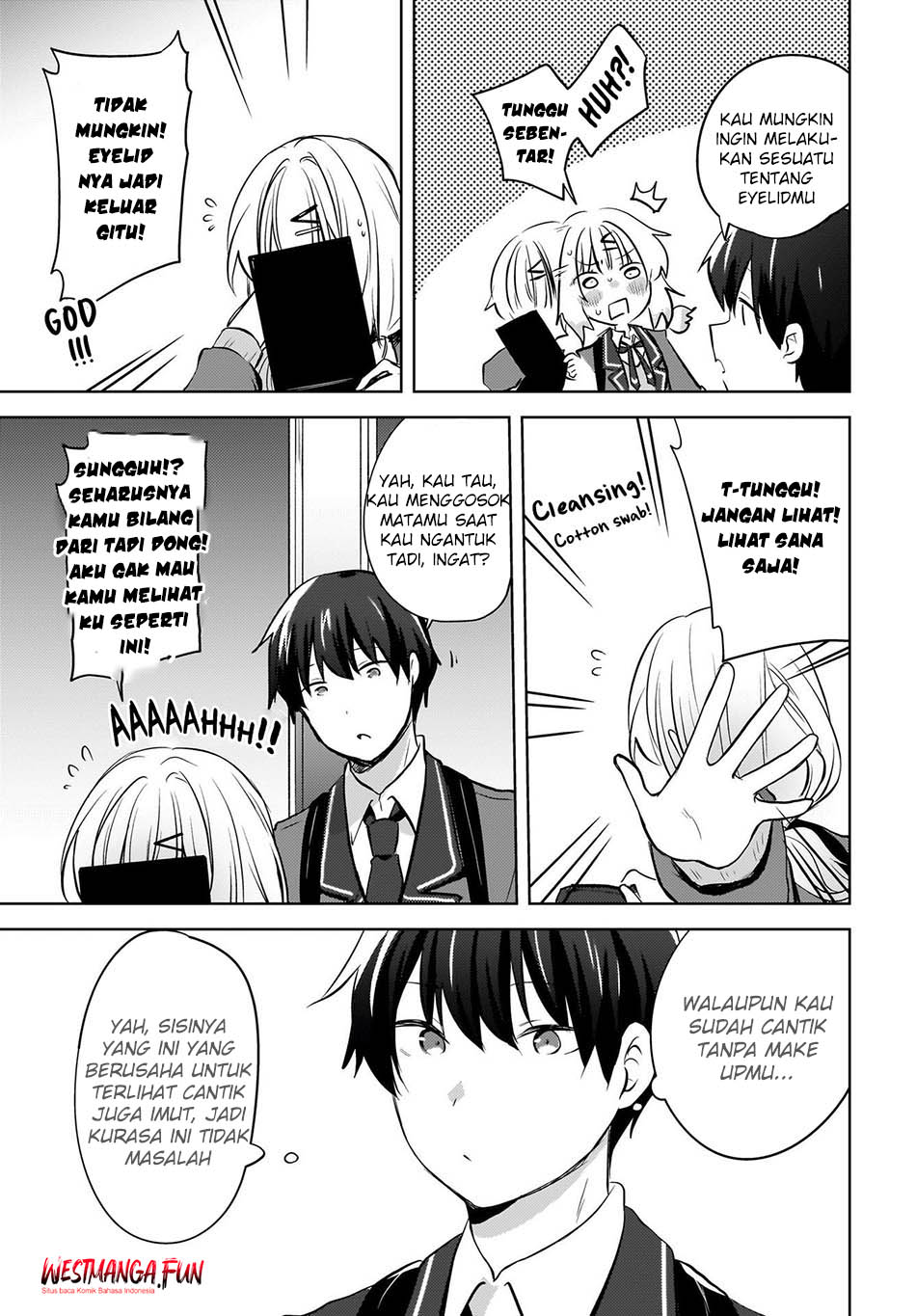 The Gal Sitting Behind Me Likes Me -Maybe I’m Screwed Already- Chapter 11 Gambar 11
