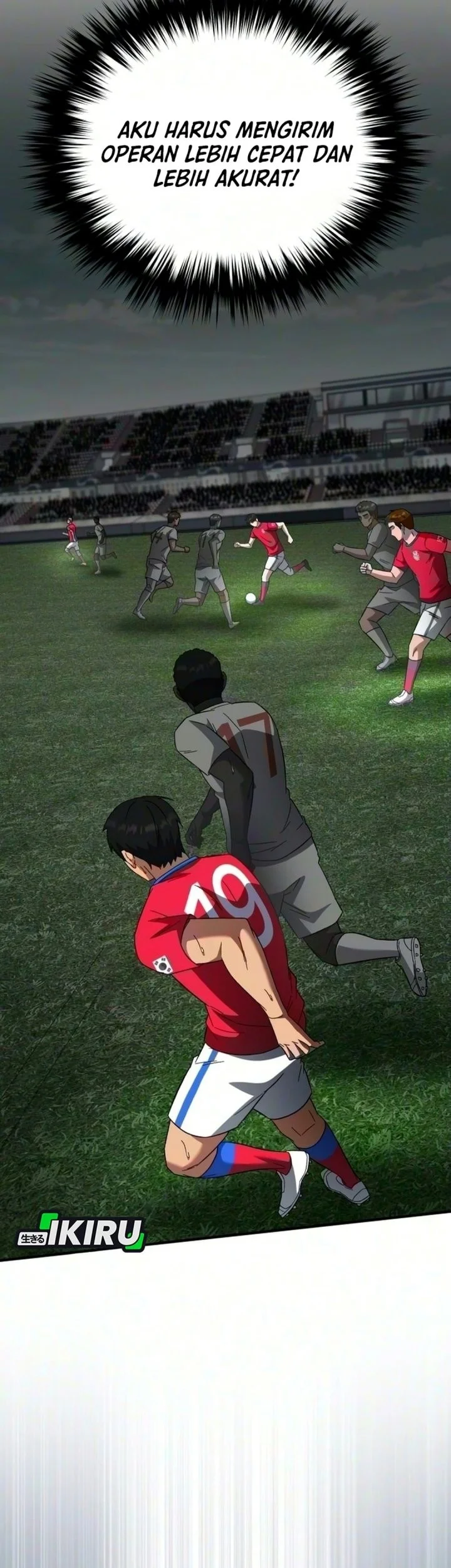 The Genius Midfielder’s Pass Is Special Chapter 74 Gambar 54