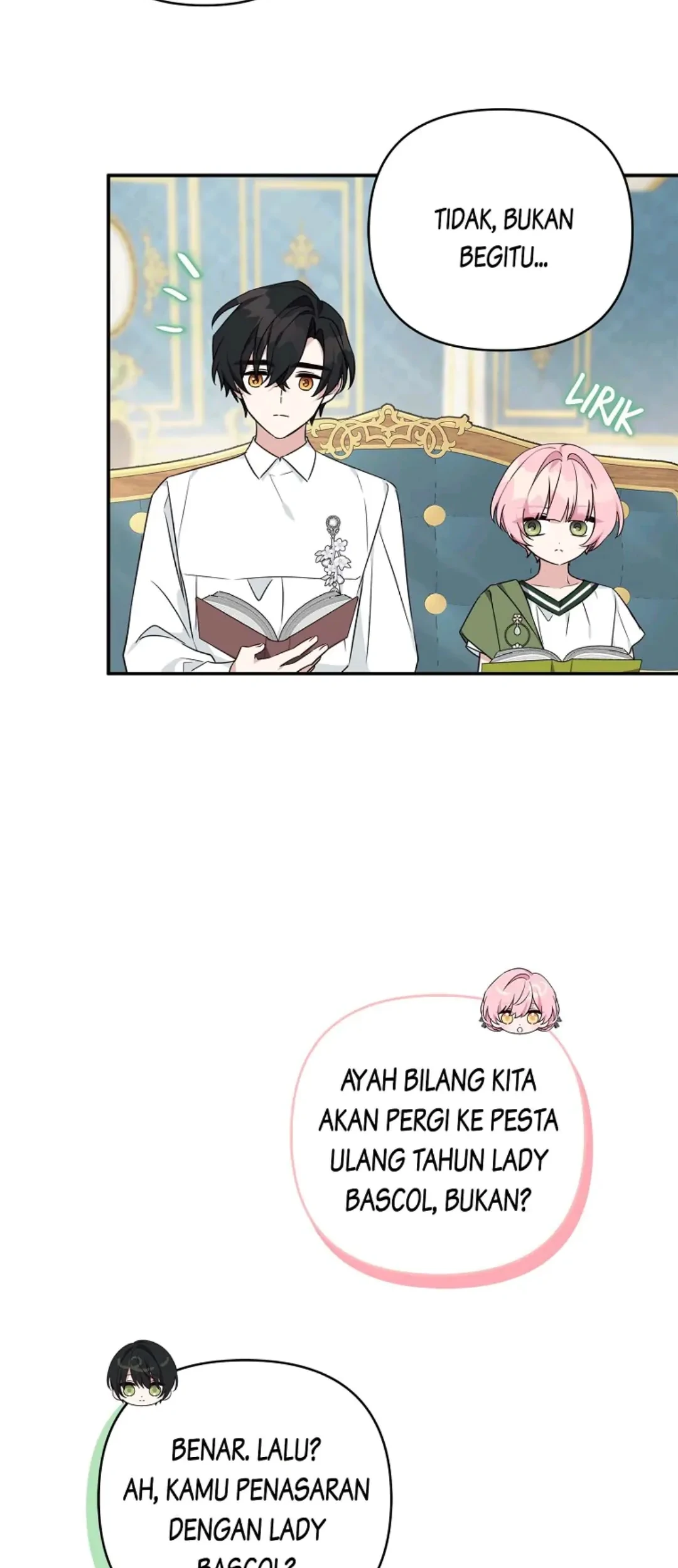 The Little Lady Behind the Villain Chapter 54 Gambar 34