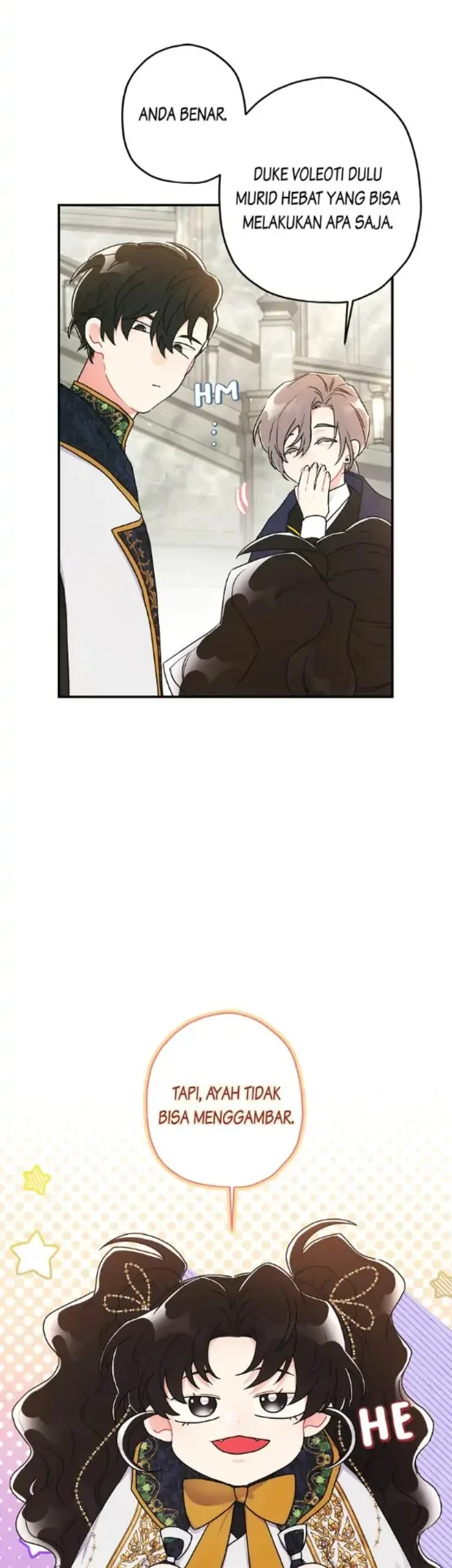 The Male Lead's Little Lion Daughter Chapter 74 Gambar 17