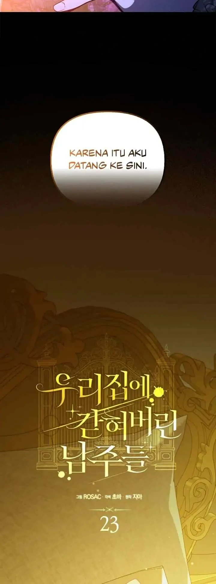 The Male Leads Are Trapped in My House Chapter 23 Gambar 20