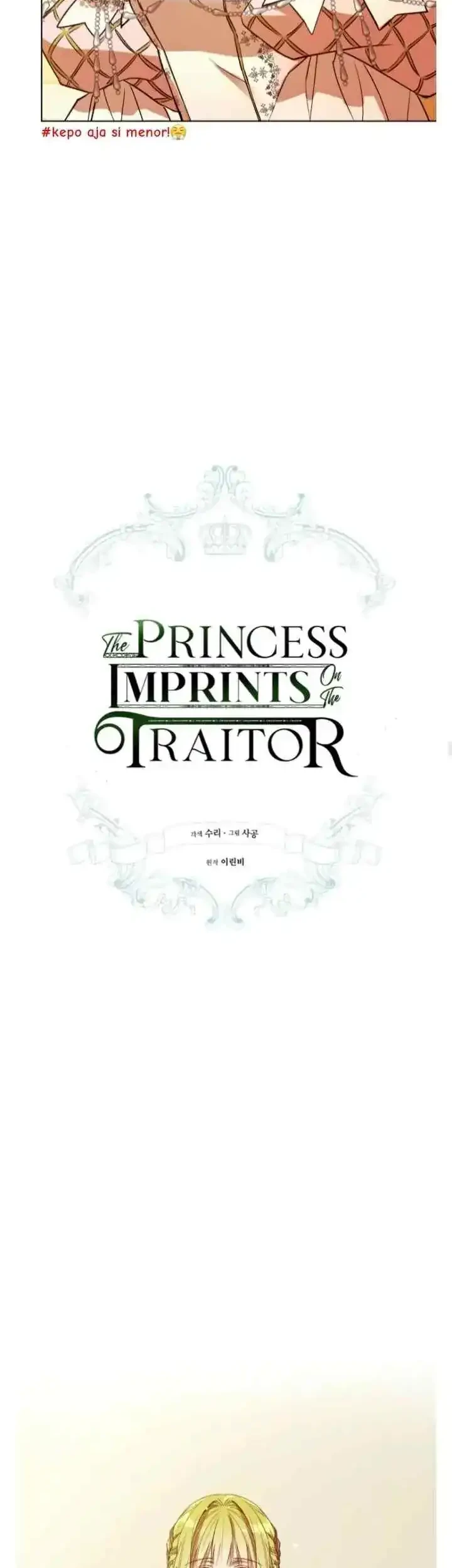 The Princess Imprints A Traitor Chapter 24 Gambar 20