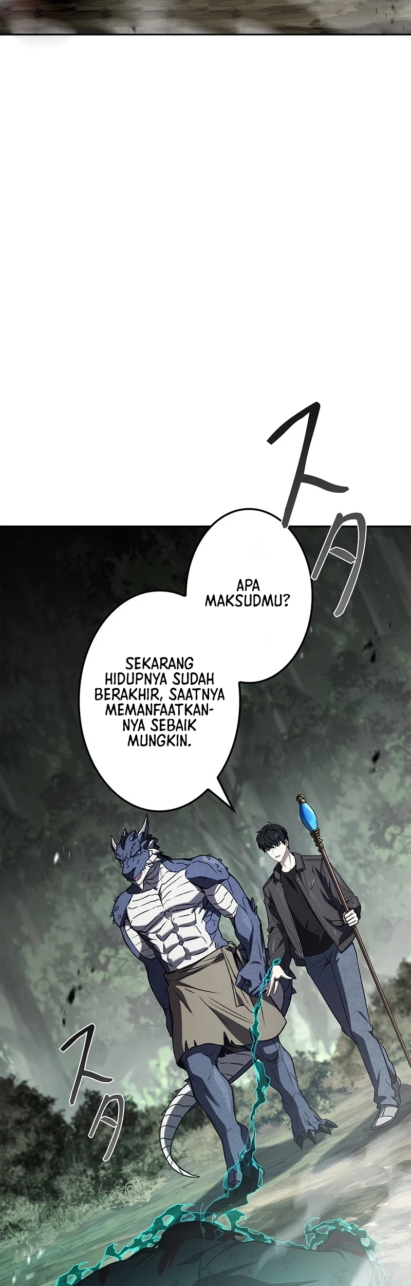 The Saint Levels Up Through Necromancy Chapter 33 Gambar 27