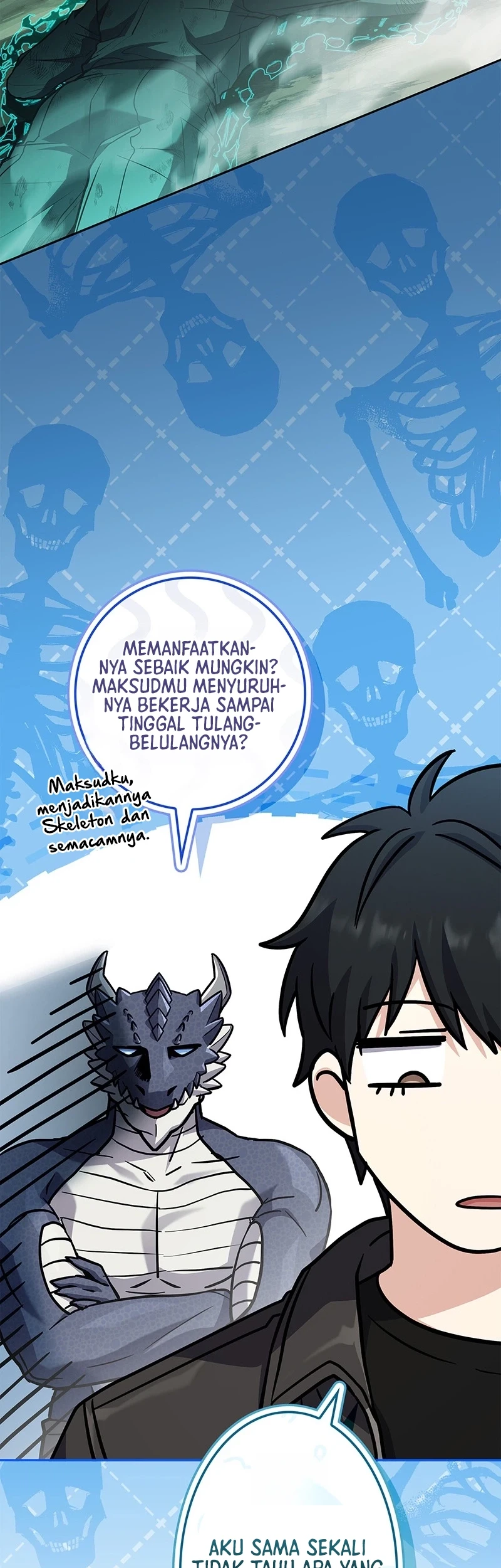 The Saint Levels Up Through Necromancy Chapter 33 Gambar 28