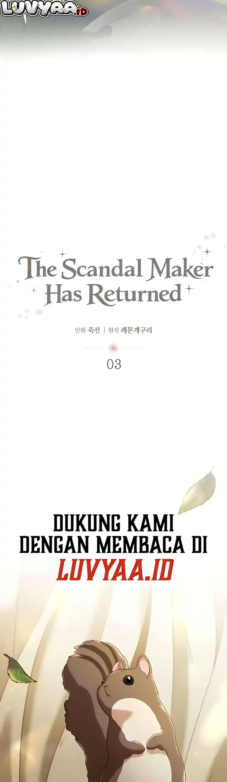 The Scandal Maker Has Returned Chapter 3 Gambar 28