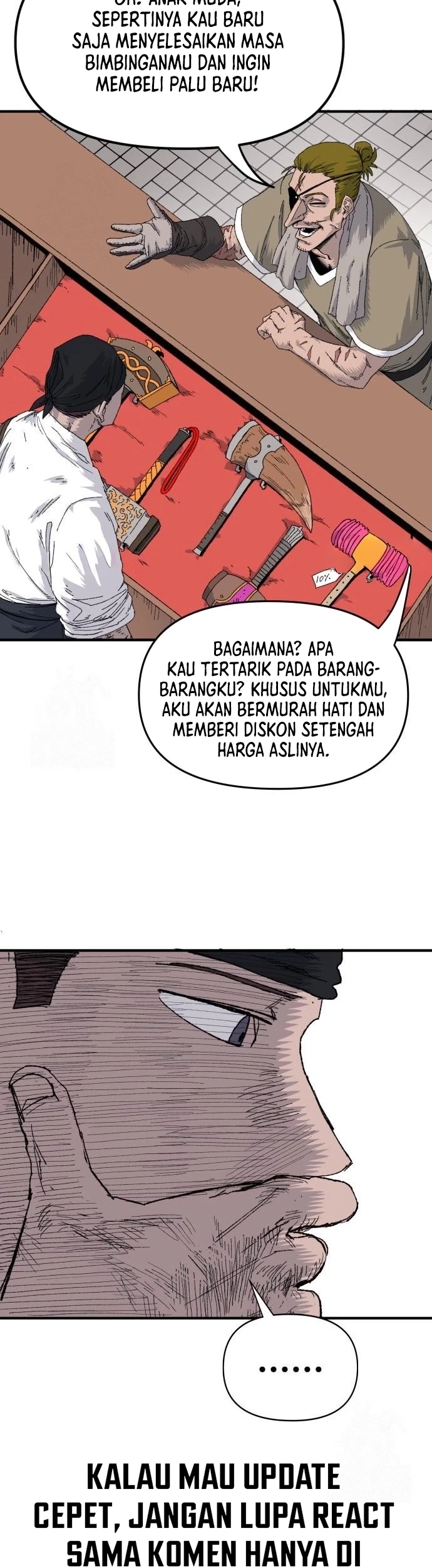 The Tale of the Skeleton Messenger Chapter 21 Gambar 23