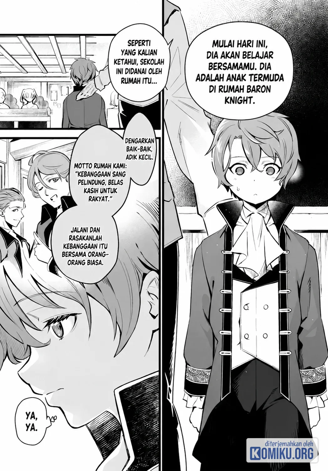 The Third Son of a Knight Baron Family's True Ambition Chapter 1 Gambar 21