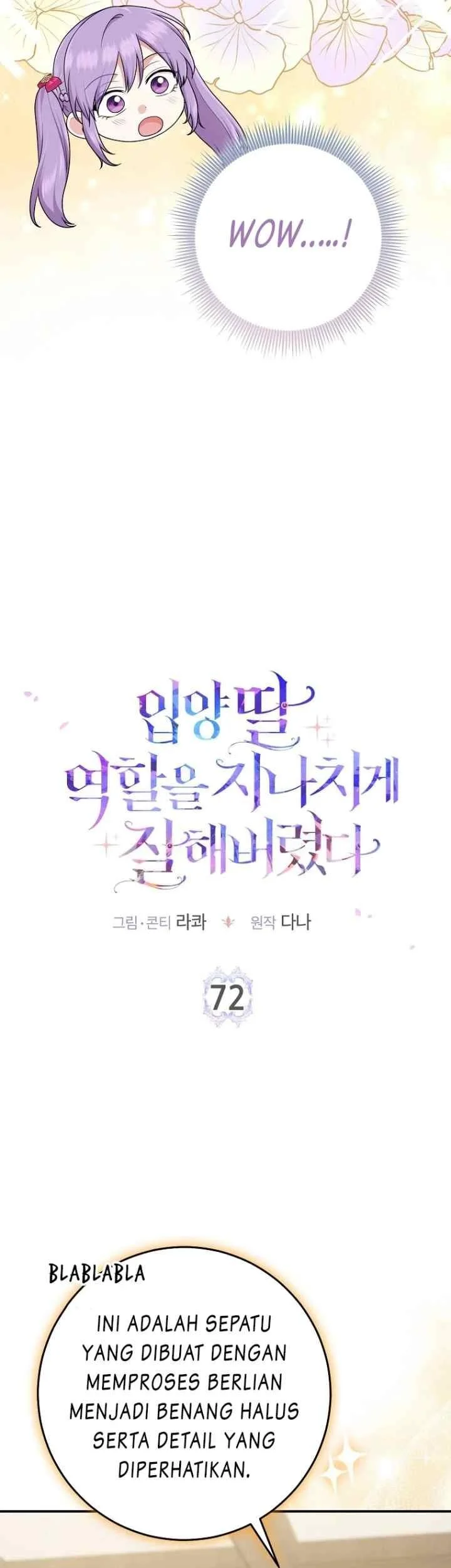 The Unintentionally Ideal Adopted Daughter Chapter 72 Gambar 22