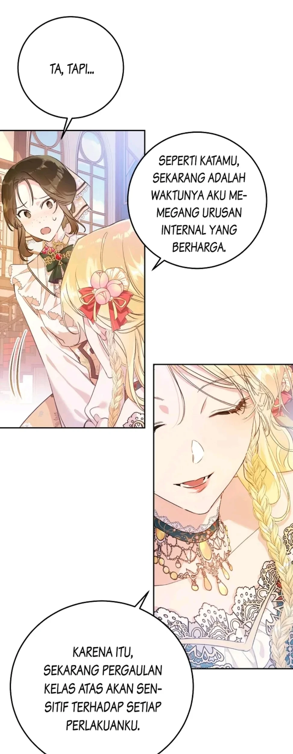 The Villainess Is a Marionette Chapter 18 Gambar 21