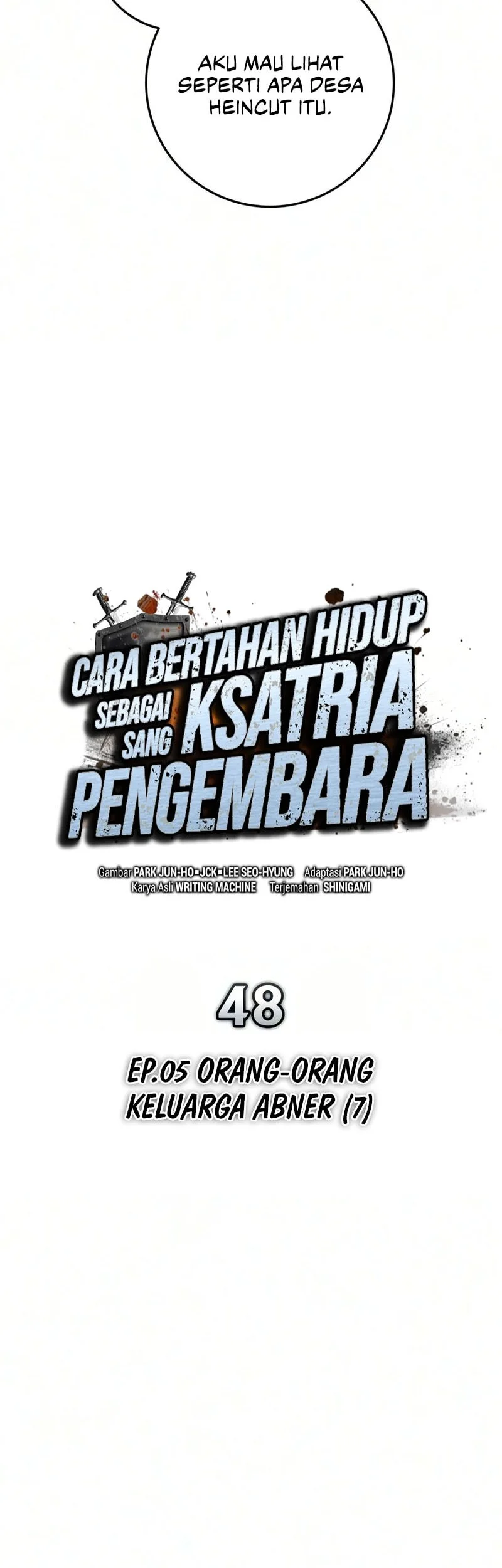 The Wandering Knight's Survival Manual Chapter 48 Gambar 39