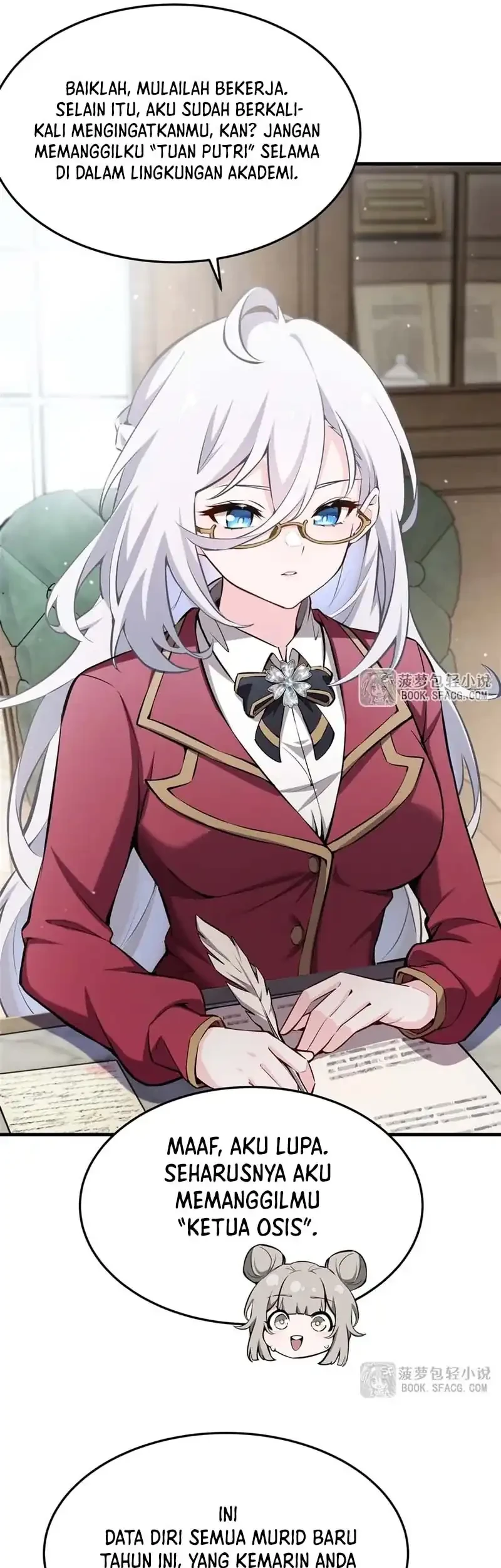 The Yellow-haired Villain in Female Main Character’s Novel wants Happiness Chapter 44 Gambar 18