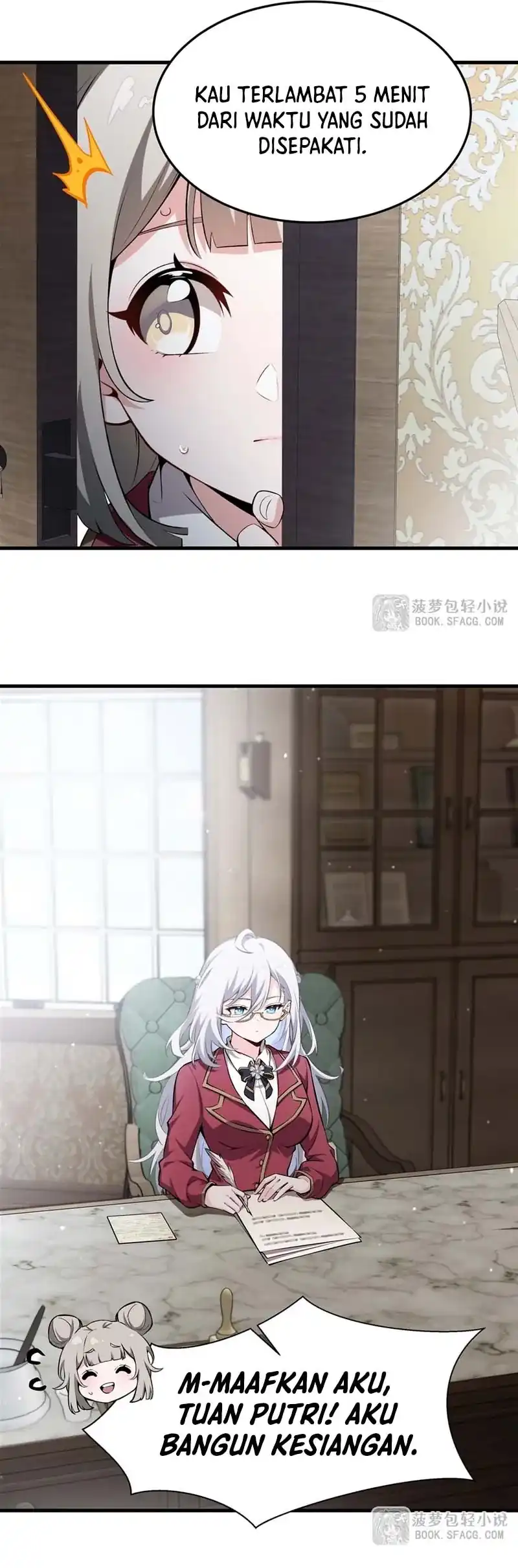 The Yellow-haired Villain in Female Main Character’s Novel wants Happiness Chapter 44 Gambar 17