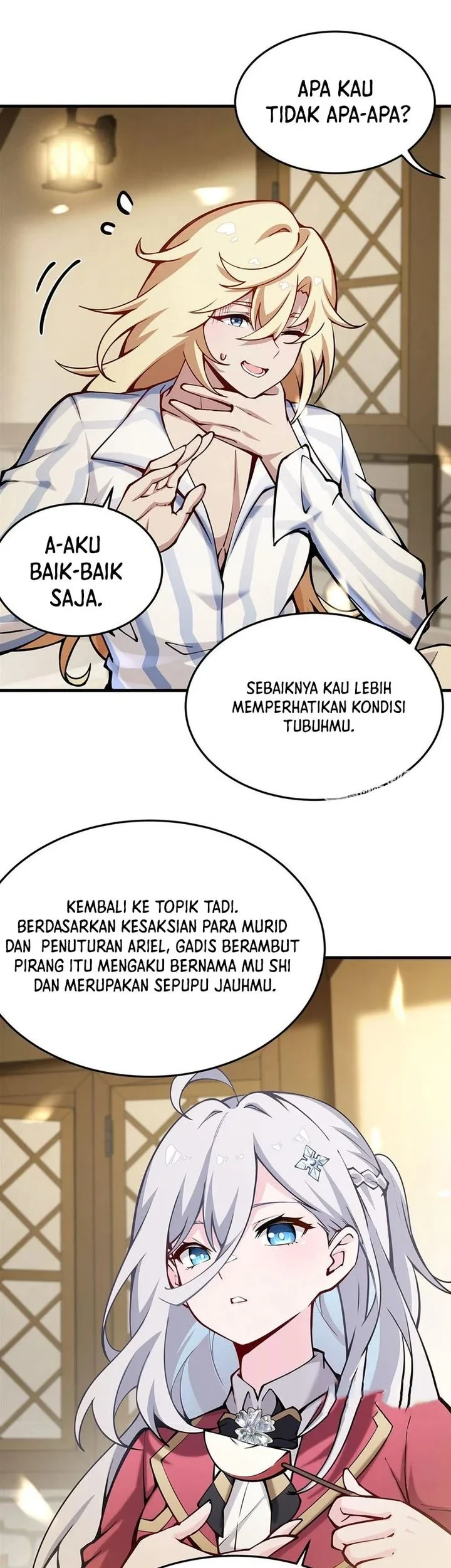 The Yellow-haired Villain in Female Main Character’s Novel wants Happiness Chapter 74 Gambar 16