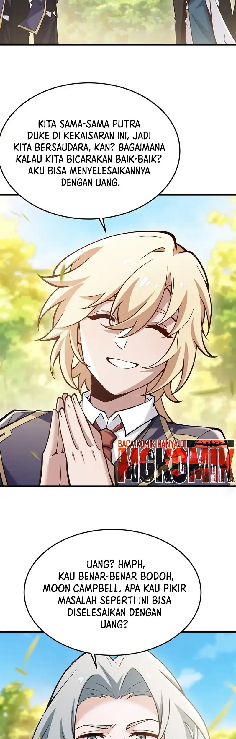 The Yellow-haired Villain in Female Main Character’s Novel wants Happiness Chapter 90 Gambar 15