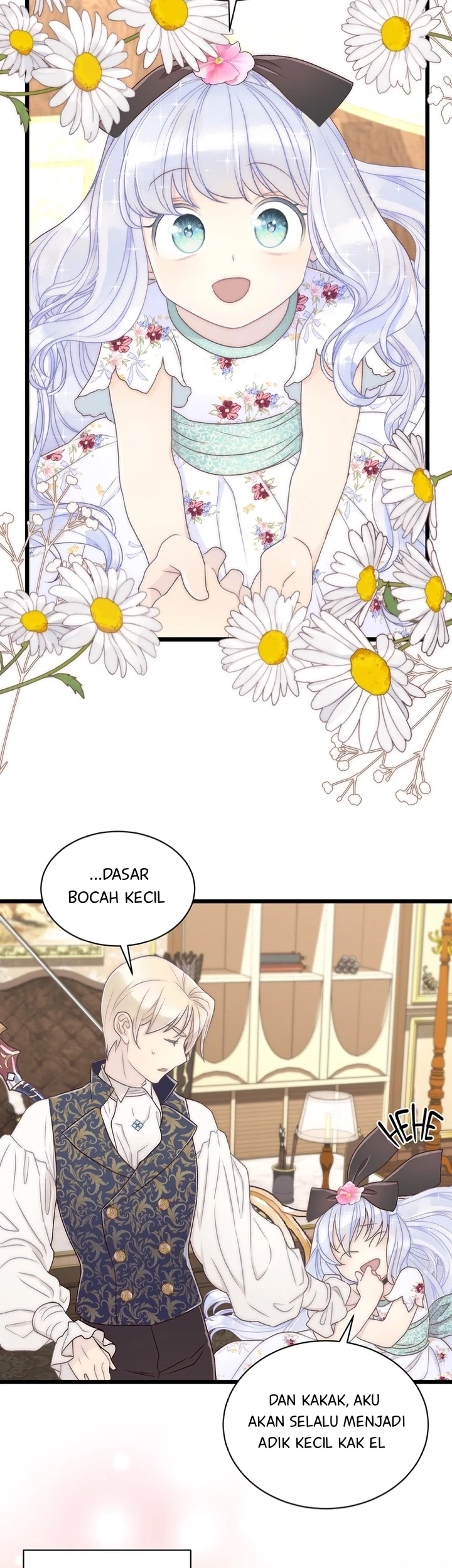 The Youngest Child of the Family Is Preventing the World From Ending Chapter 17 Gambar 21