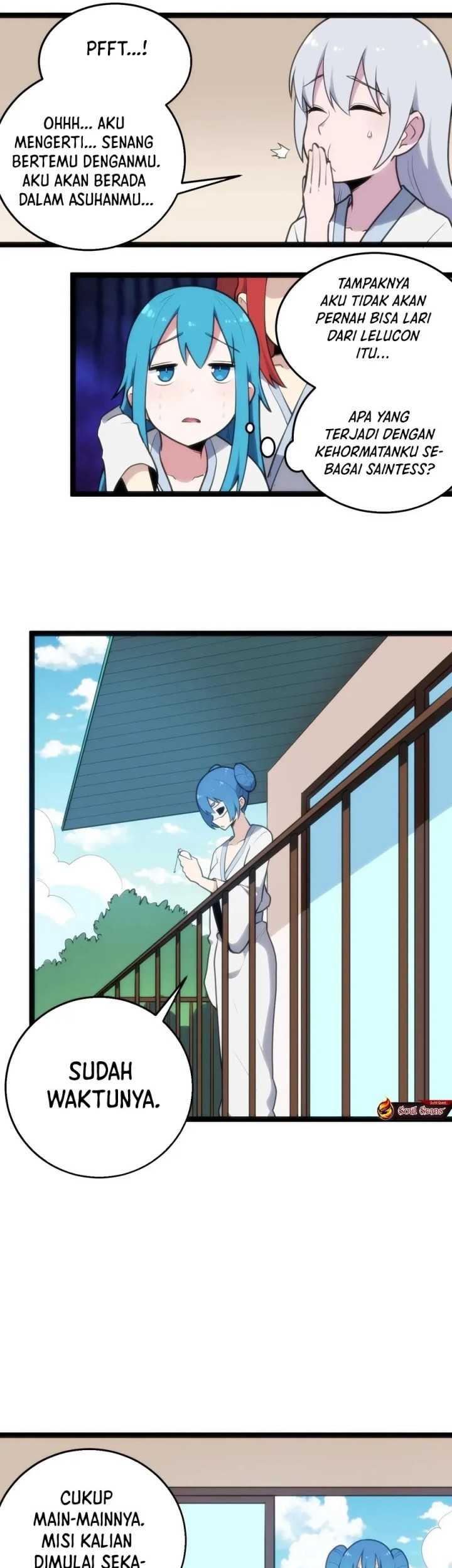 This Saint Has A Showdown Chapter 123 halaman 14