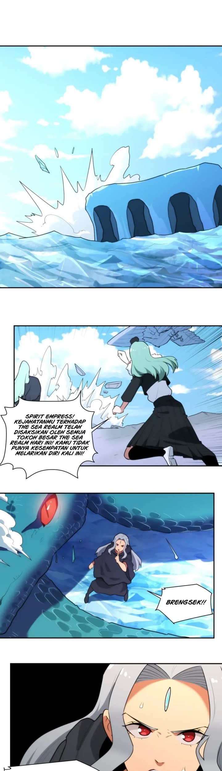 This Saint Has A Showdown Chapter 160 halaman 12