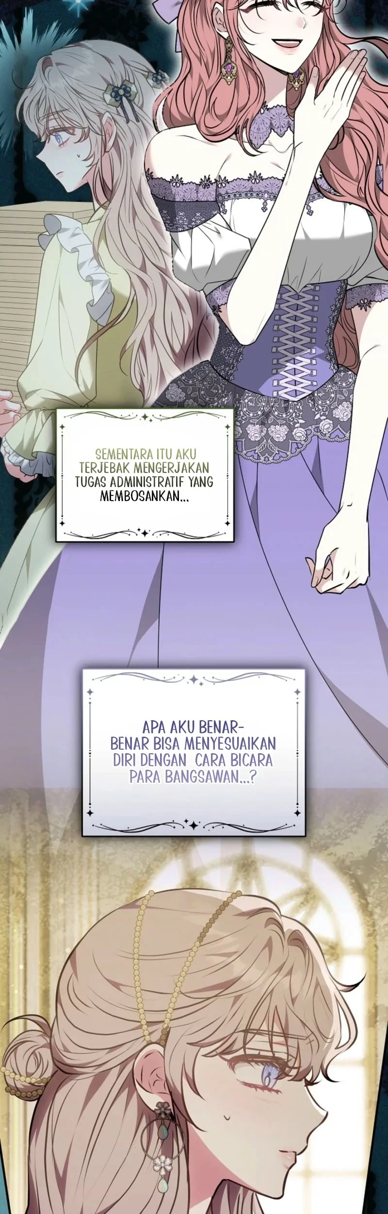 Though I’m a Homebody, I Found Myself in a Dark Captive Genre Chapter 39 Gambar 25