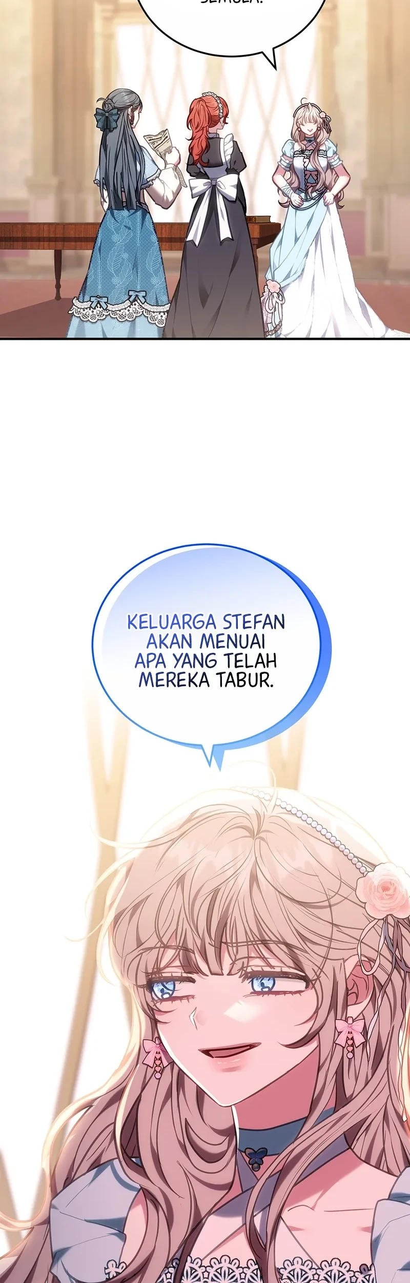 Though I’m a Homebody, I Found Myself in a Dark Captive Genre Chapter 45 Gambar 33