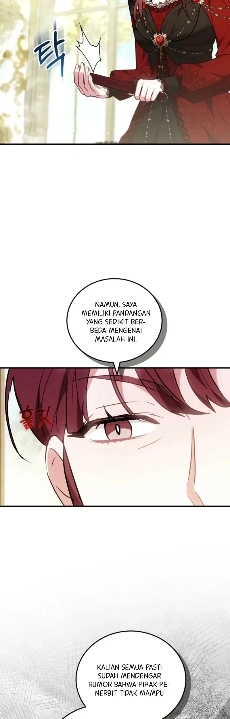Though I’m a Homebody, I Found Myself in a Dark Captive Genre Chapter 47 Gambar 23
