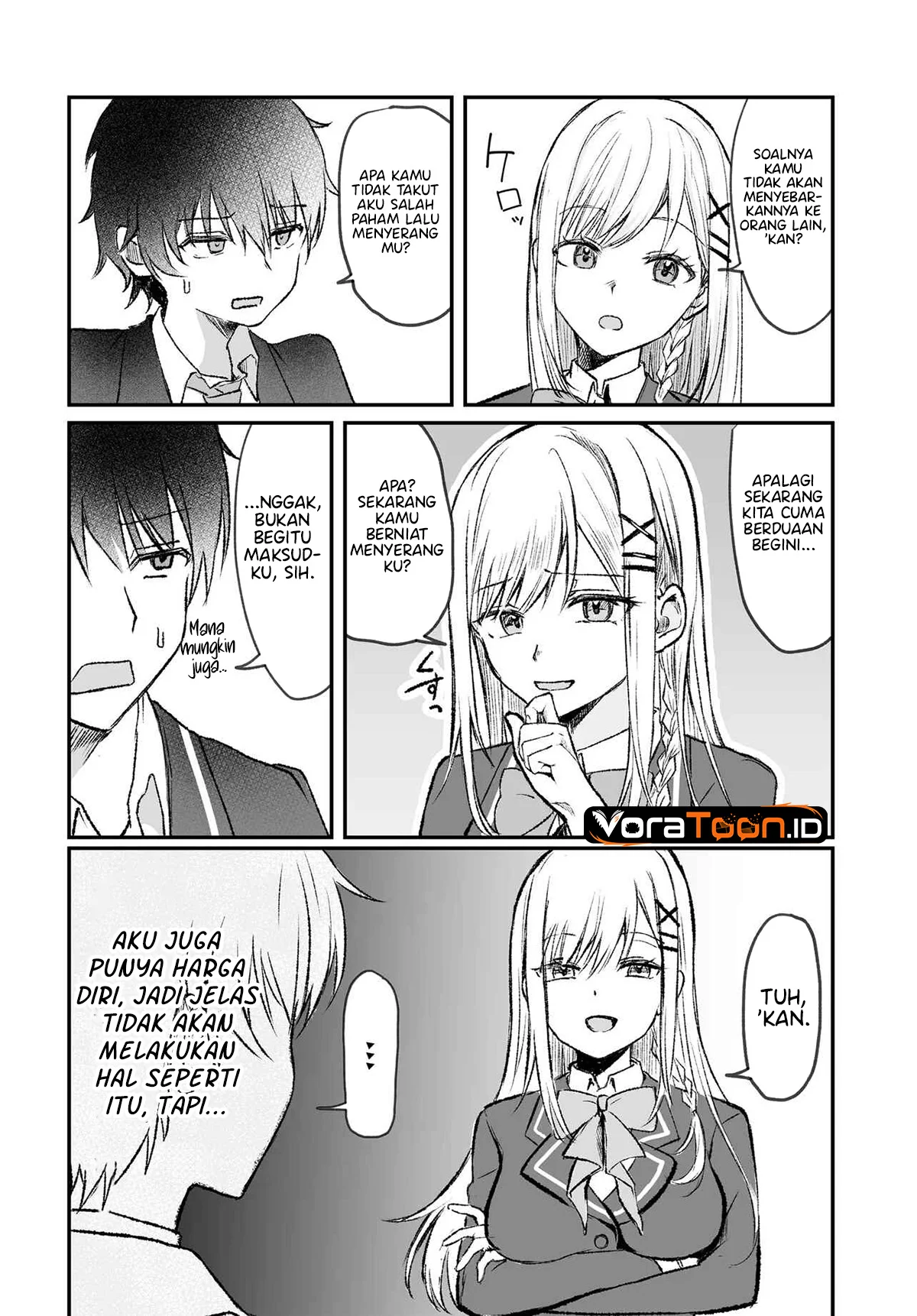 Tonari no Seki no Seijo-sama wa Ore ni Kossori Skirt no Naka wo Oshiete Kureru Chapter 2 Gambar 9