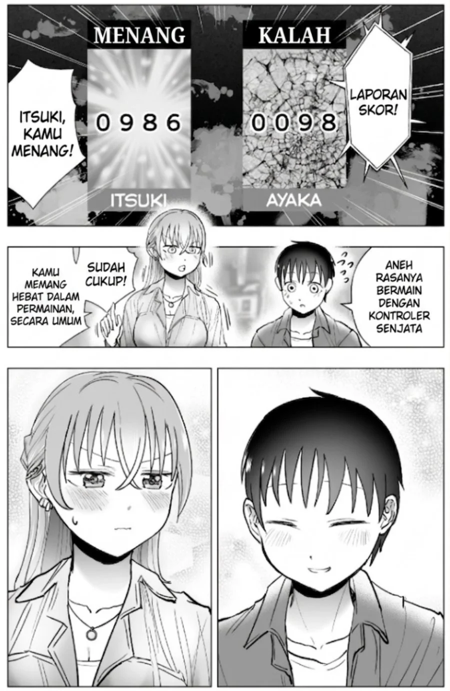 Tonari no Seki no Yankee JK no Jakuten Chapter 38 Gambar 9