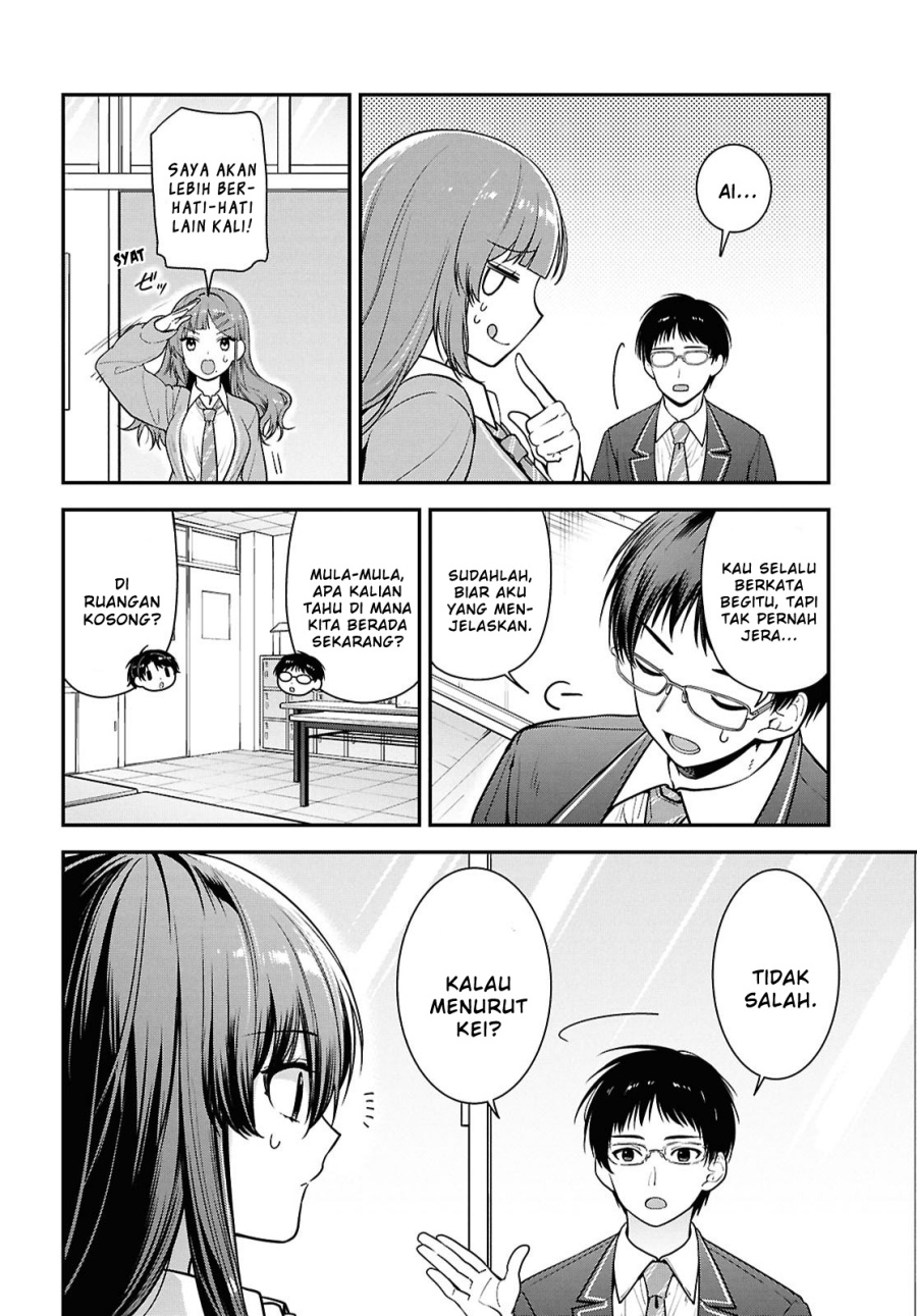 Tonari no Seki no Yankee Shimizu-san ga Kami o Kuroku Sometekita Chapter 10 - Halaman 16