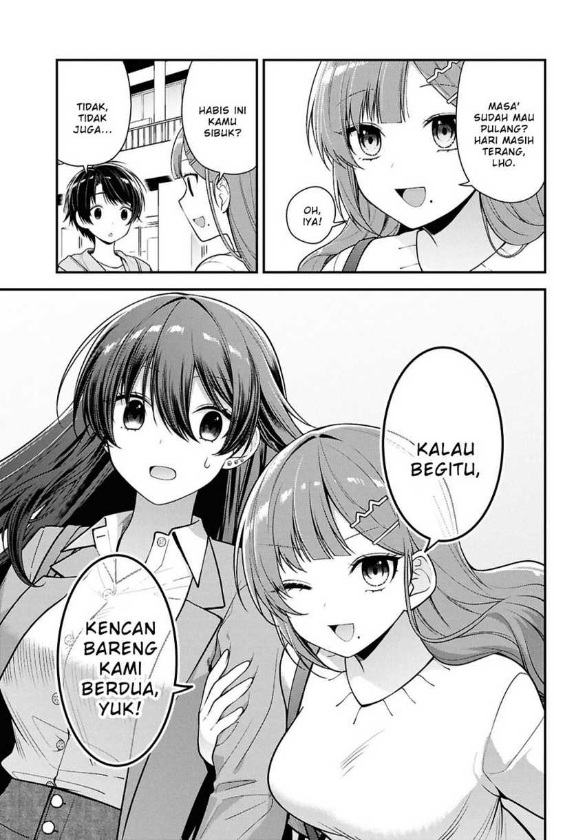 Tonari no Seki no Yankee Shimizu-san ga Kami o Kuroku Sometekita Chapter 5 - Halaman 13